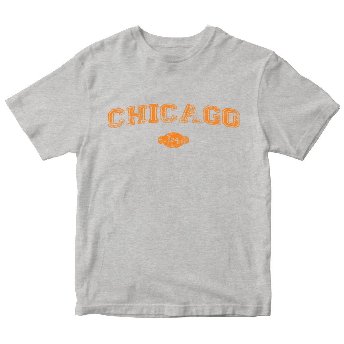Chicago 1837 Represent Kids T-shirt | Gray