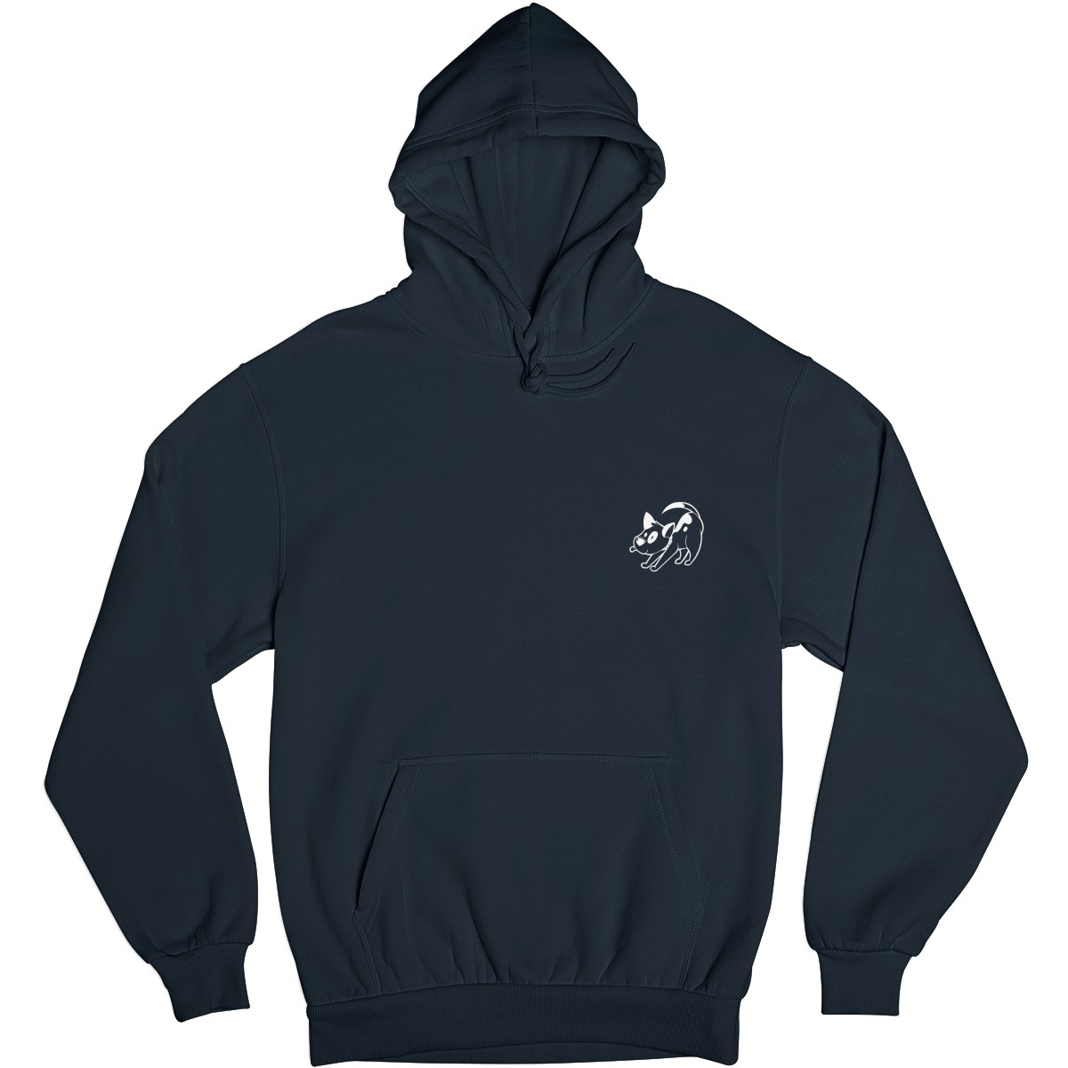 Bull Terrier  Unisex Hoodie | Navy