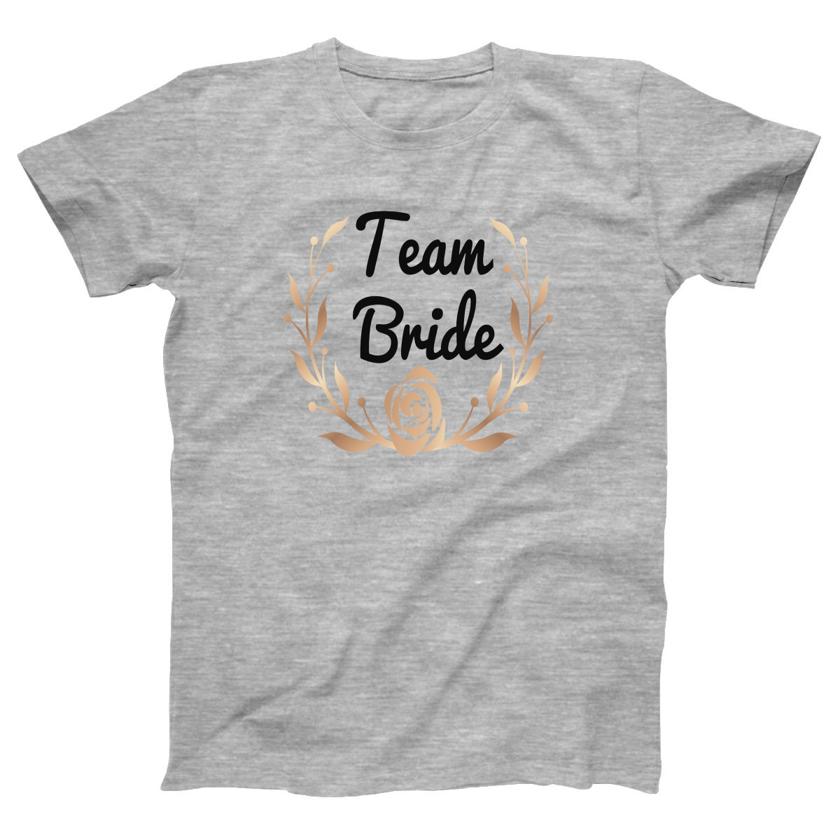 Chic Team Bride Women's T-shirt | Gray
