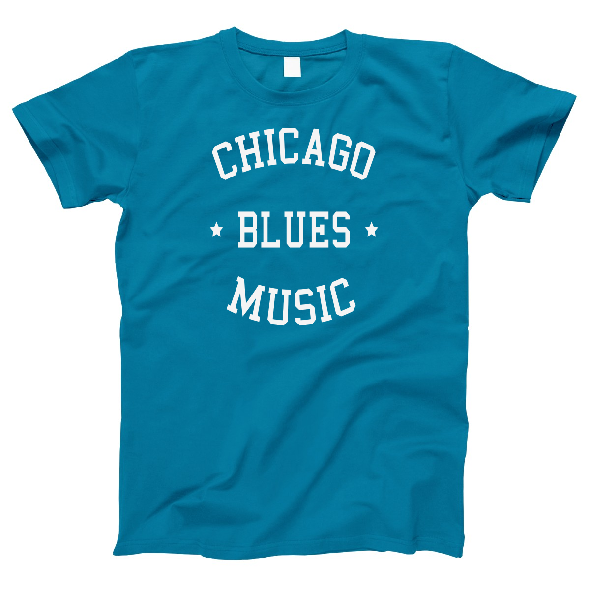 Chicago Blues Music Women's T-shirt | Turquoise