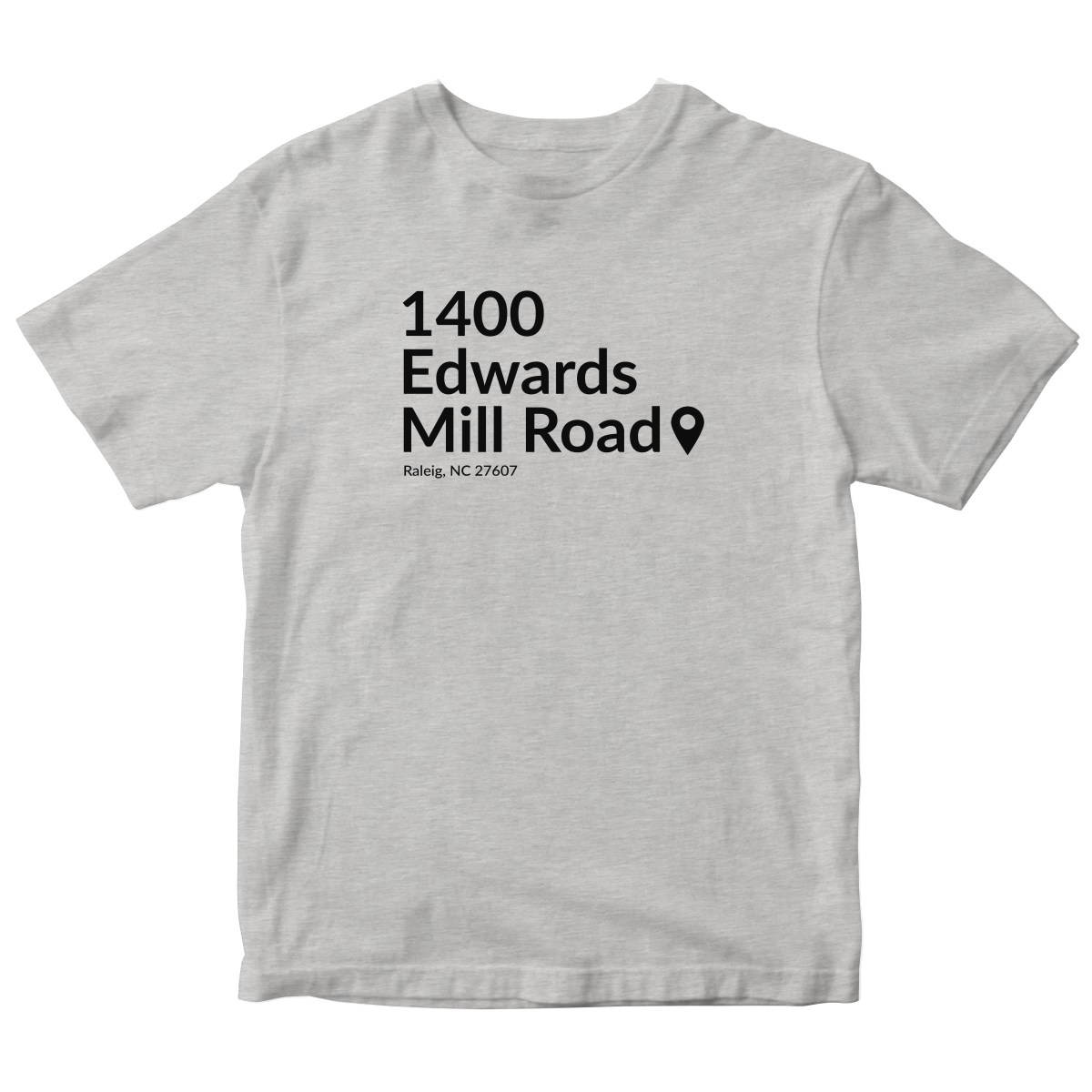 Carolina Hockey Stadium Kids T-shirt | Gray
