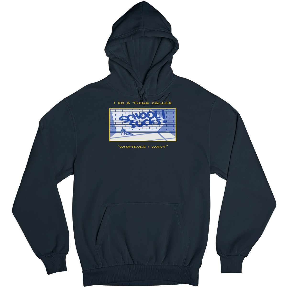 I Do A Thing Called Whatever I Want Unisex Hoodie | Navy