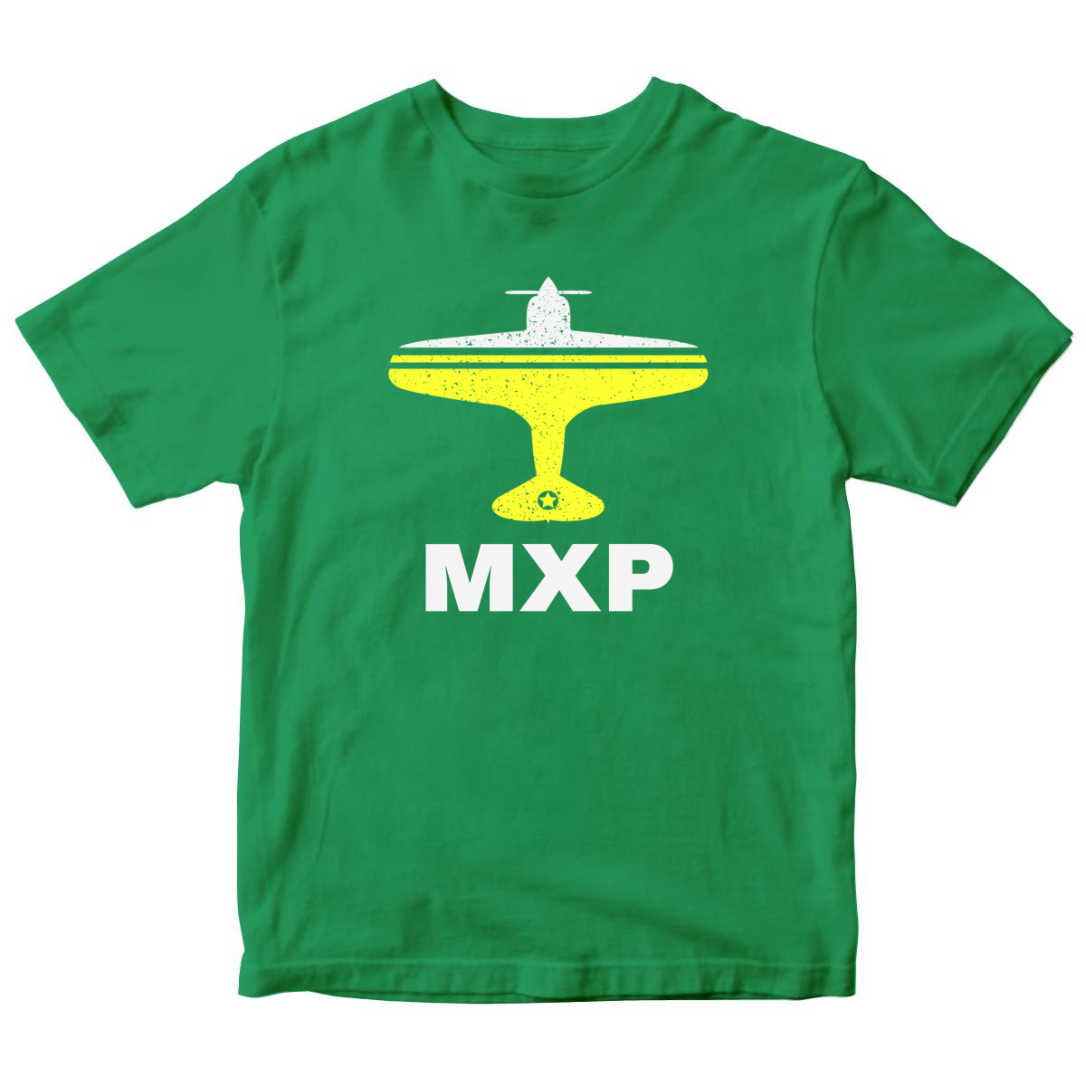 Fly Milan MXP Airport Kids T-shirt | Green