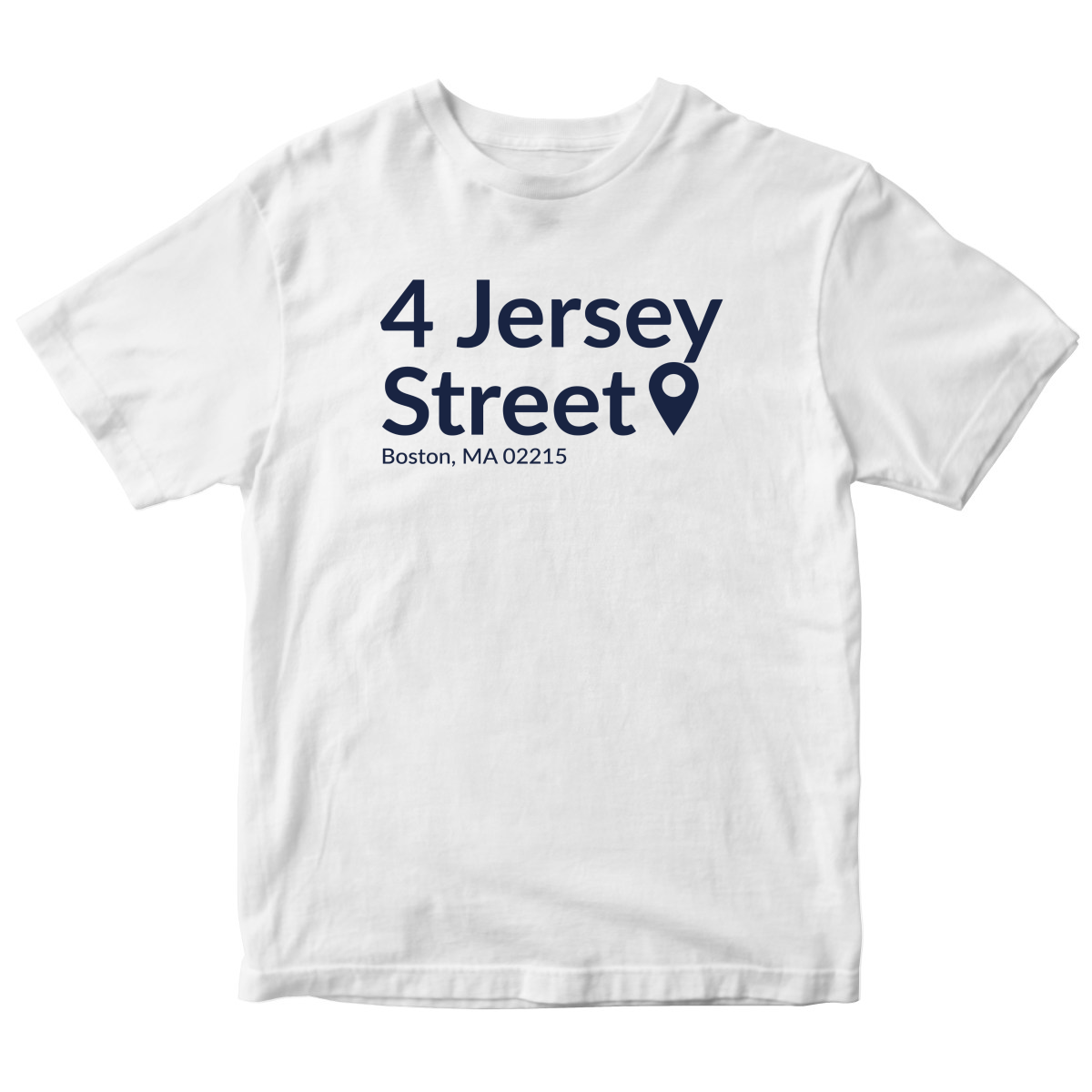 Boston Baseball Stadium Kids T-shirt | White