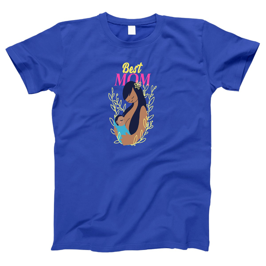 Best Mom Women's T-shirt | Blue