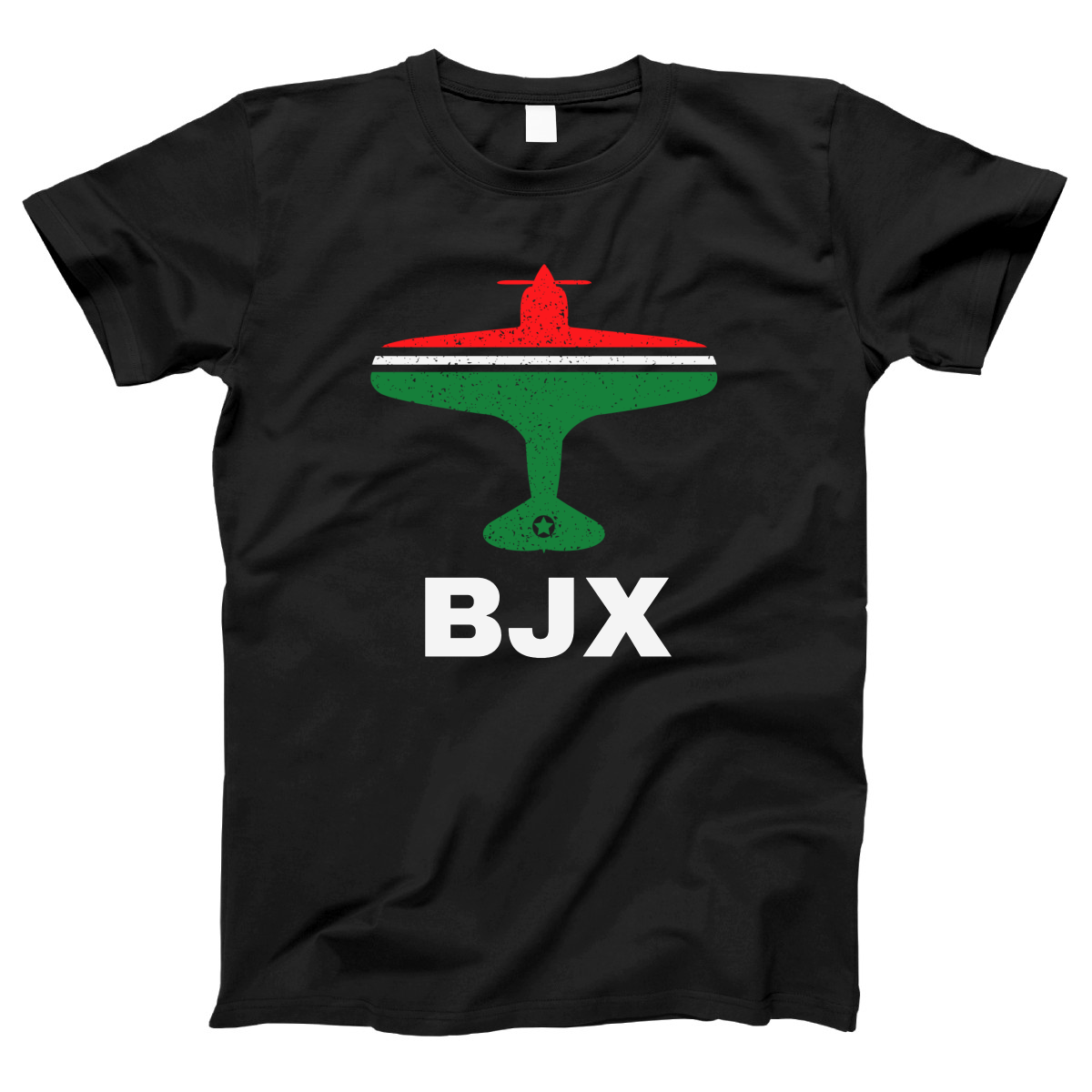 FLY Guanajuato BJX Airport Women's T-shirt | Black