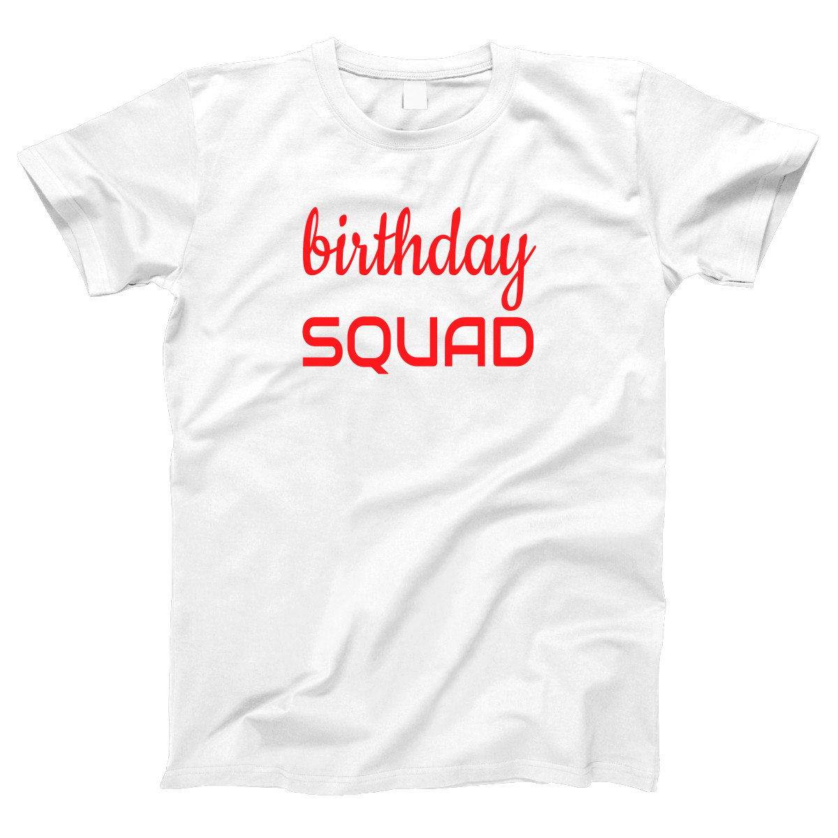 Birthday SQUAD Women's T-shirt | White