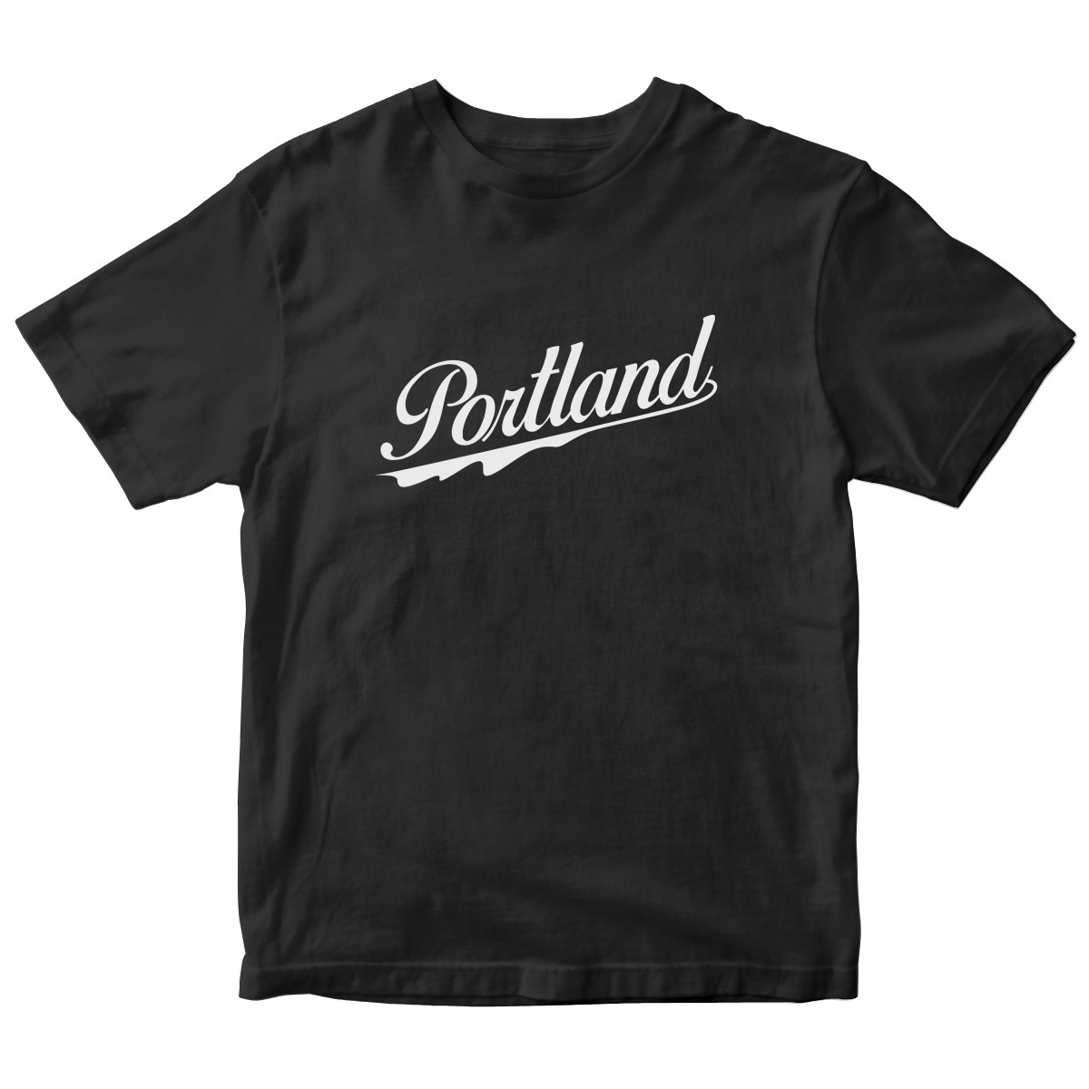 Portland Kids T-shirt | Black