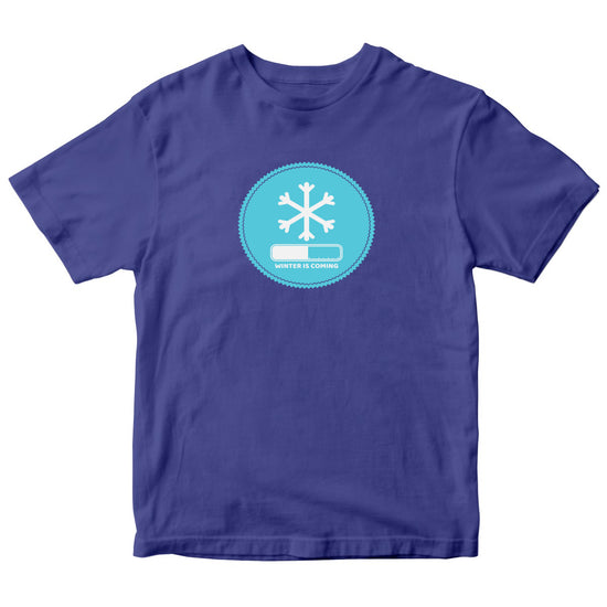 Winter Is Coming Kids T-shirt