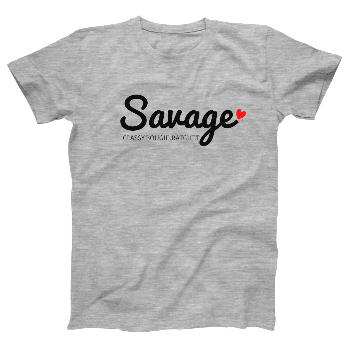 Savage Classy Bougie Rachet Women's T-shirt | Gray