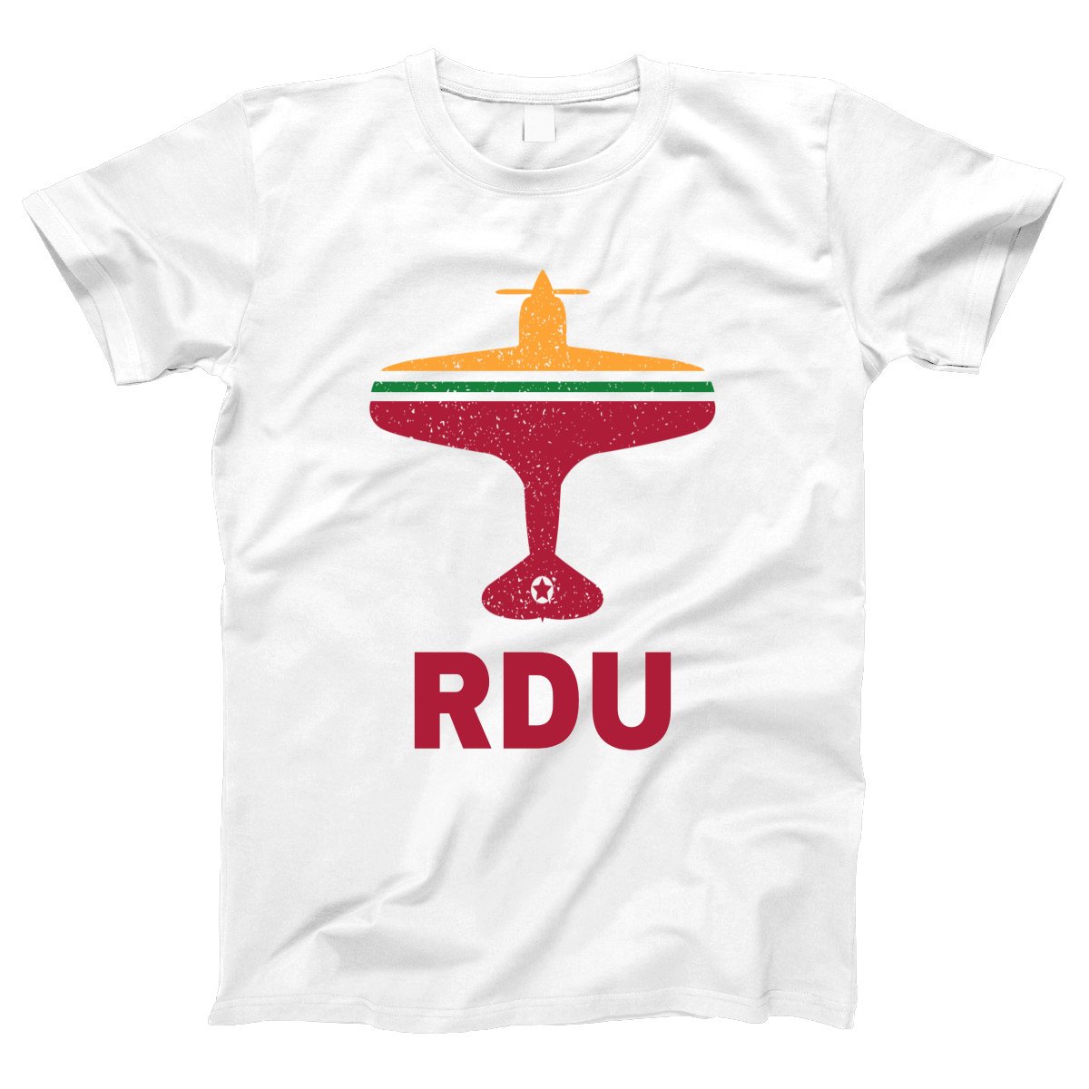 Fly Raleigh-Durham RDU Airport Women's T-shirt | White