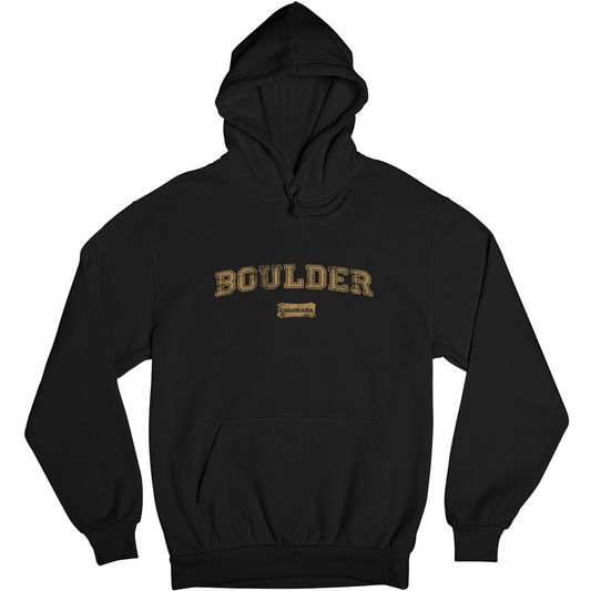 Boulder Colorado Represent Unisex Hoodie | Black