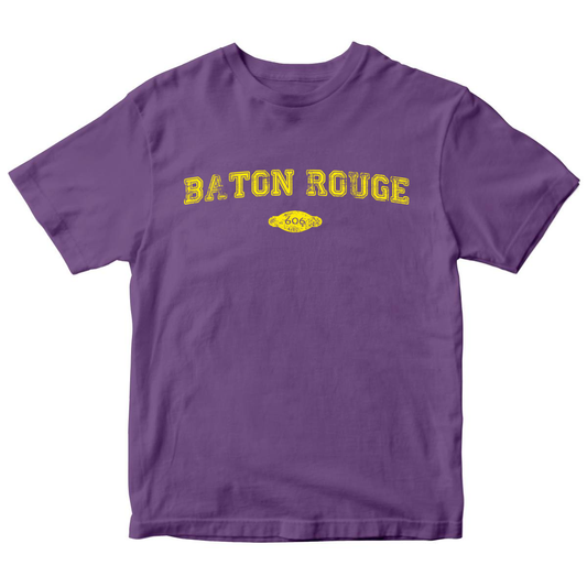 Baton Rouge 1699 Represent Toddler T-shirt | Purple