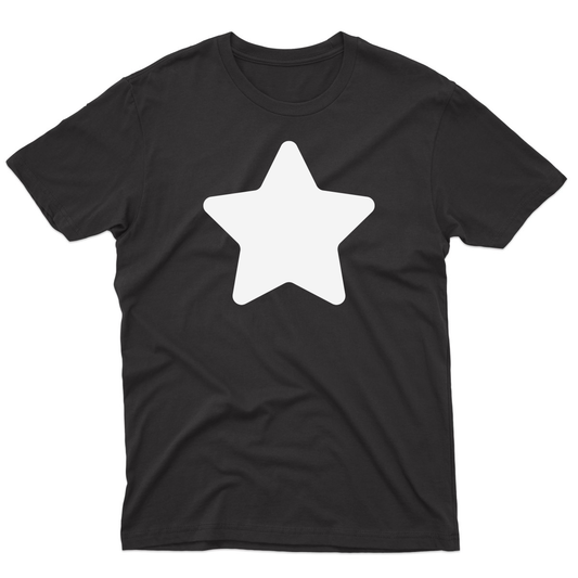 Cartoon Star Men's T-shirt | Black