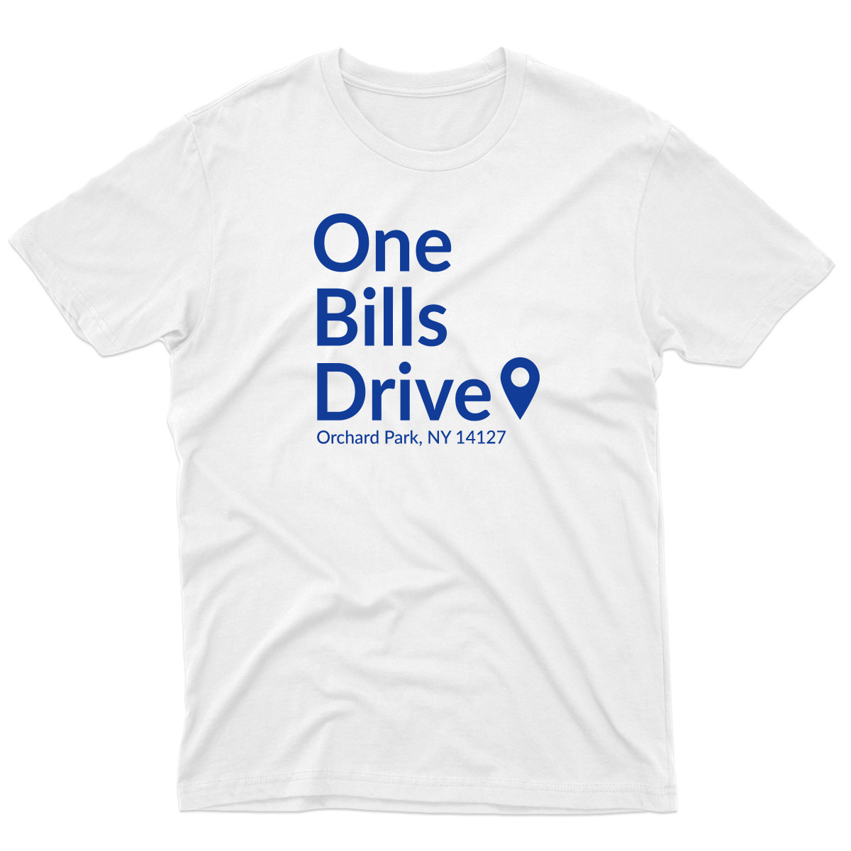 Buffalo Football Stadium  Men's T-shirt | White