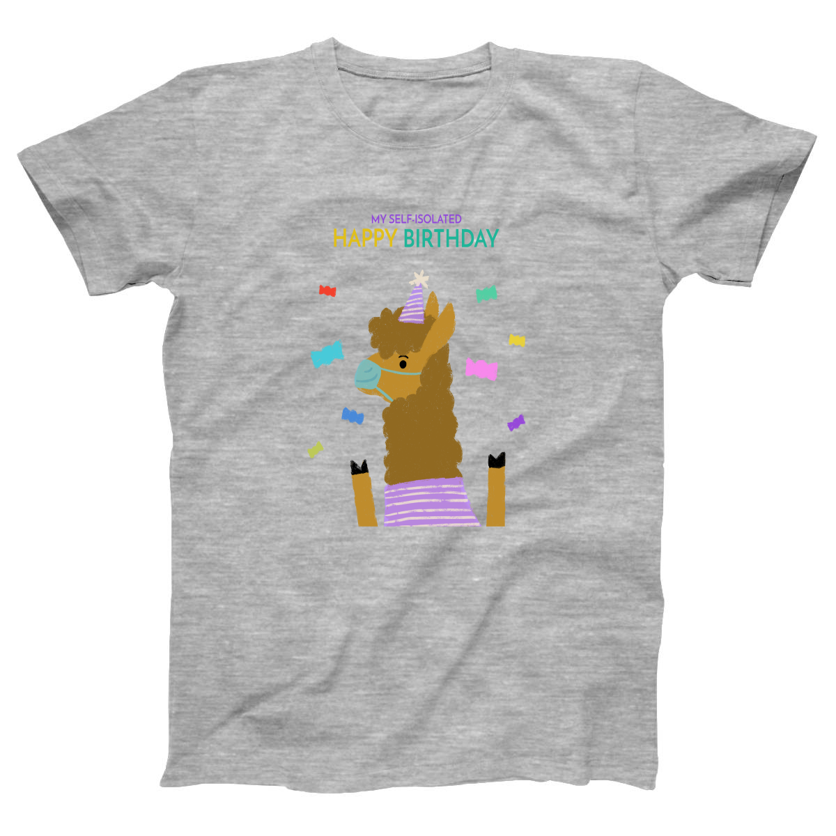 My Self Isolated Women's T-shirt | Gray