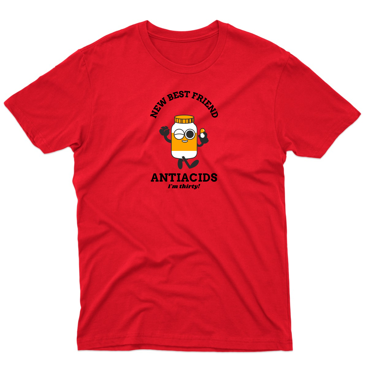 New Best Friend Men's T-shirt | Red