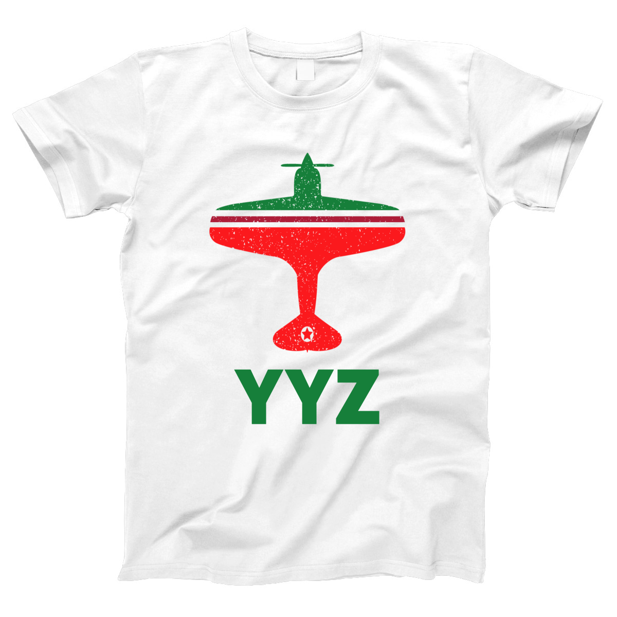 Fly Toronto YYZ Airport Women's T-shirt | White