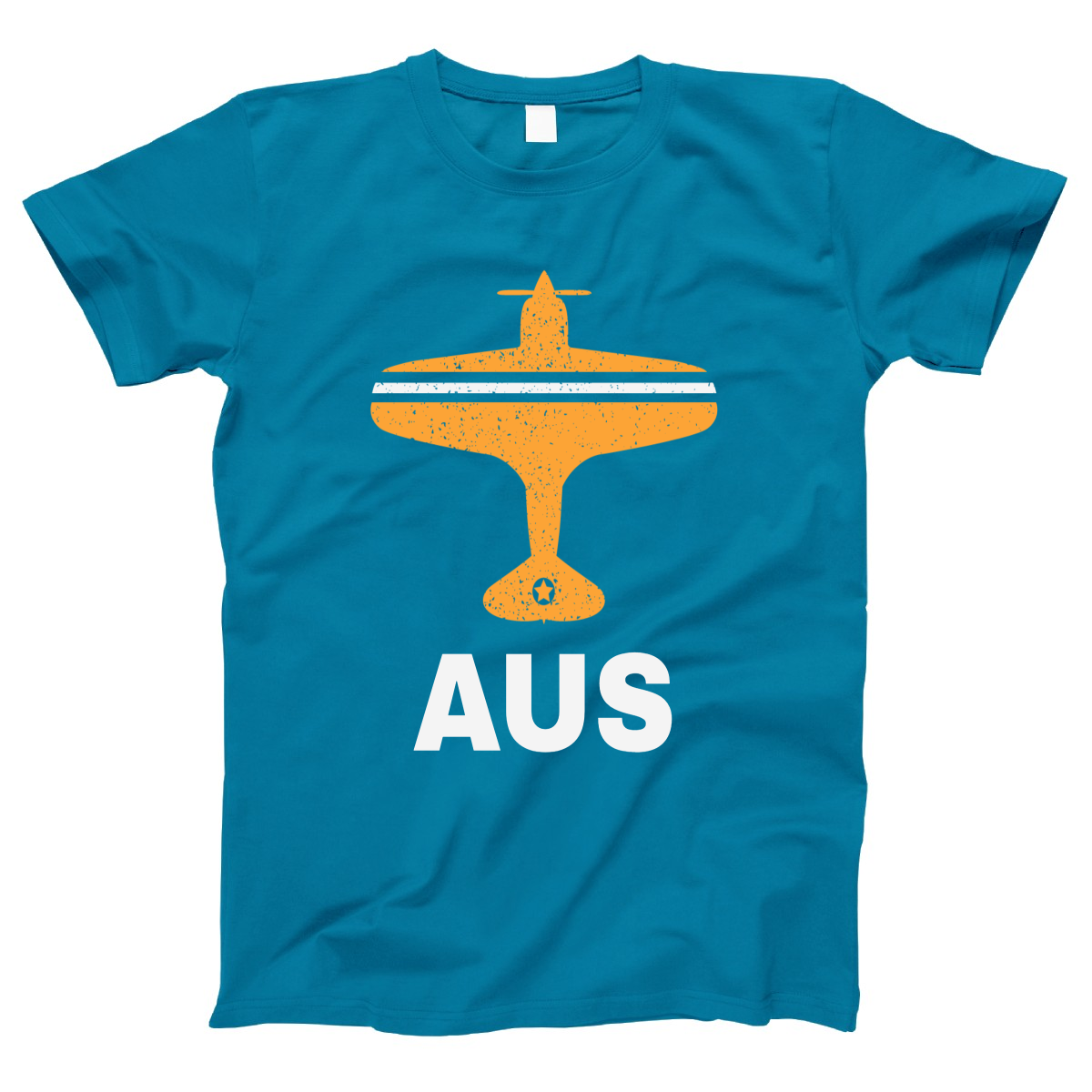 Fly Austin AUS Airport Women's T-shirt | Turquoise