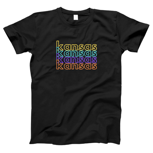 Kansas Women's T-shirt | Black