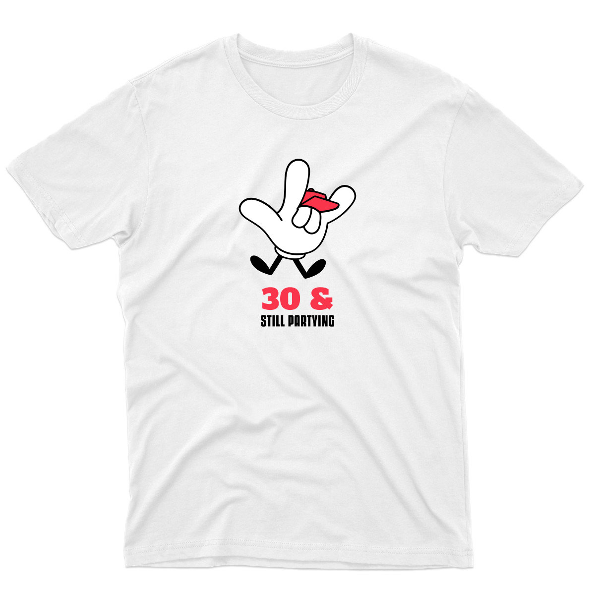 Thirty and Still Partying  Men's T-shirt | White
