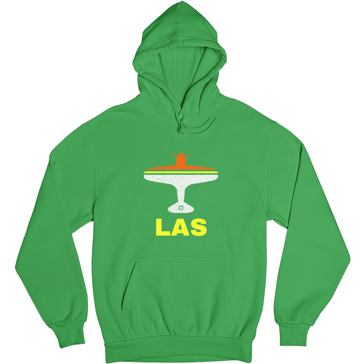 Fly Las Vegas LAS Airport Unisex Hoodie | Green