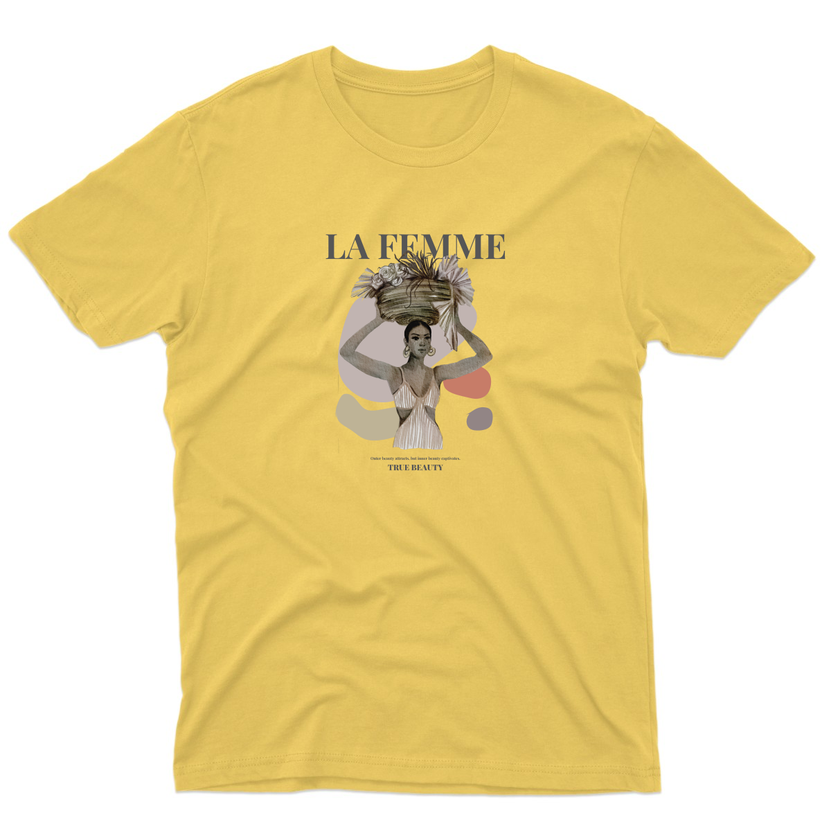 La Femme Men's T-shirt | Yellow