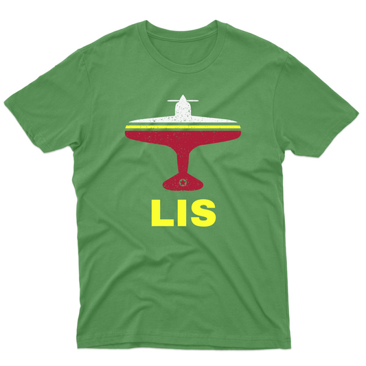 Fly Lisbon LIS Airport Men's T-shirt | Green