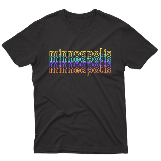 Minneapolis Men's T-shirt | Black