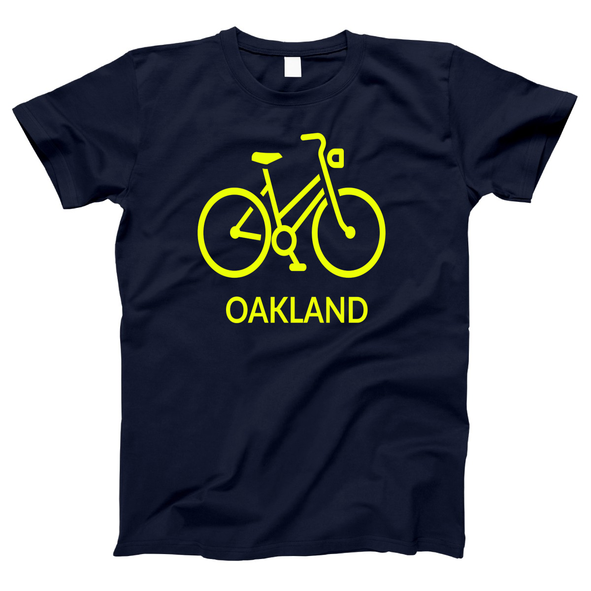 Bike Oakland Represent Women's T-shirt | Navy
