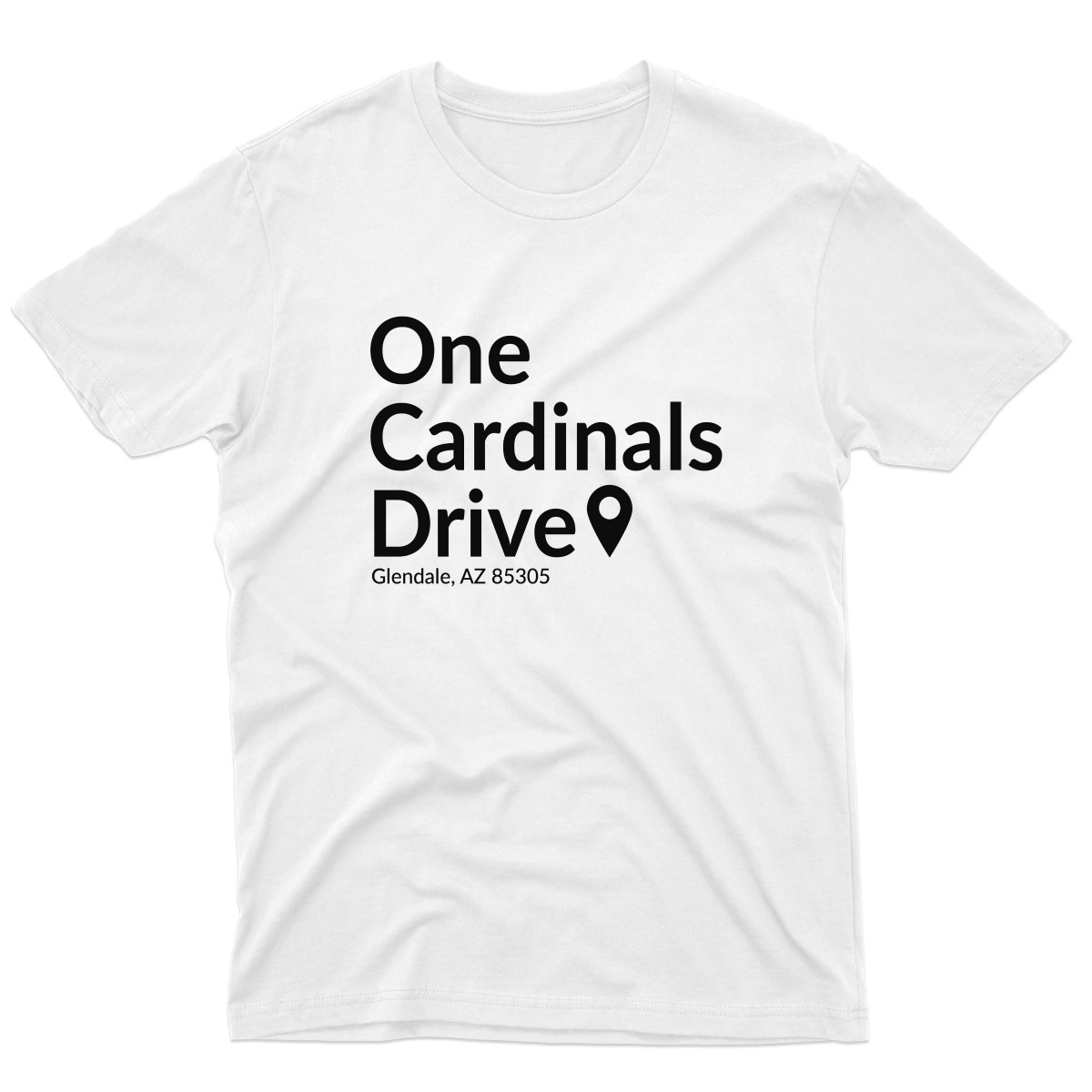 Arizona Football Stadium Men's T-shirt | White