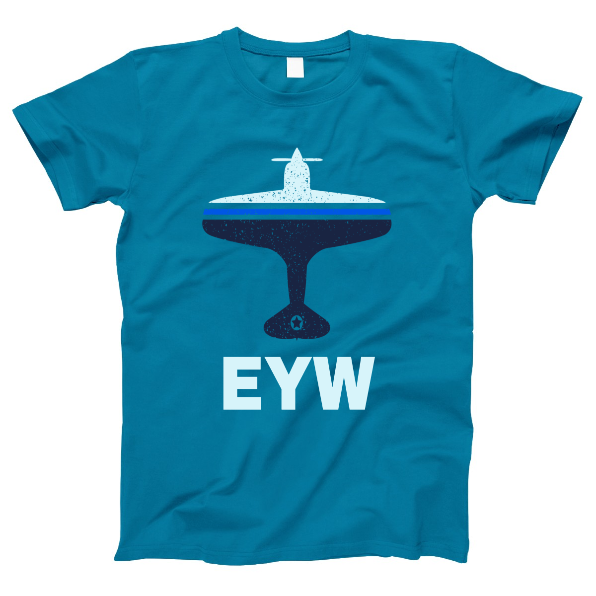 Fly Key West EYW Airport Women's T-shirt | Turquoise