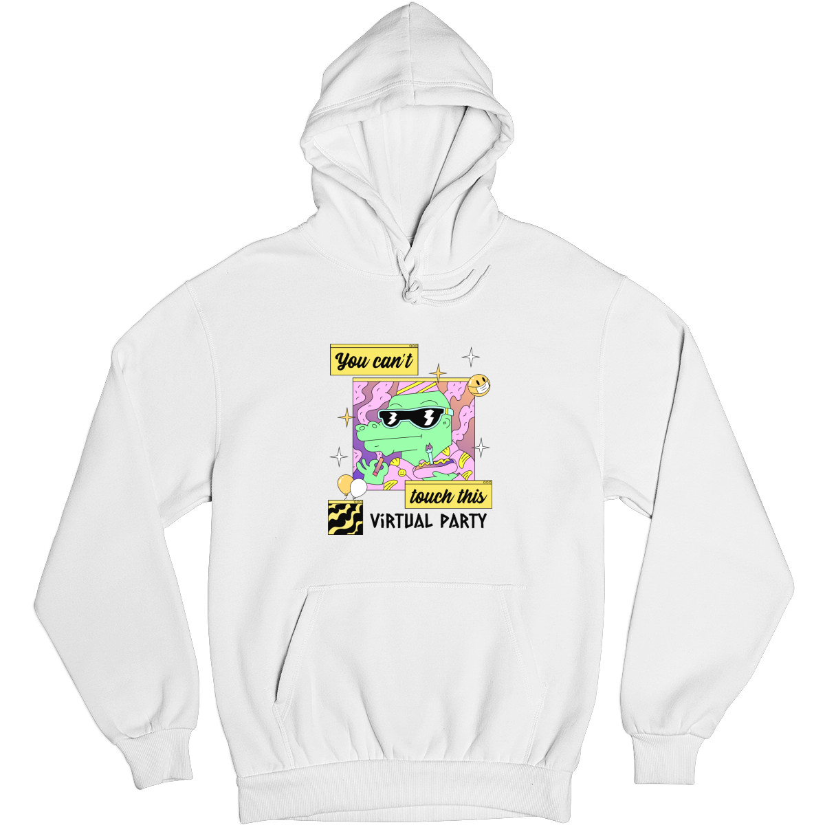 You Can't Touch This Unisex Hoodie | White