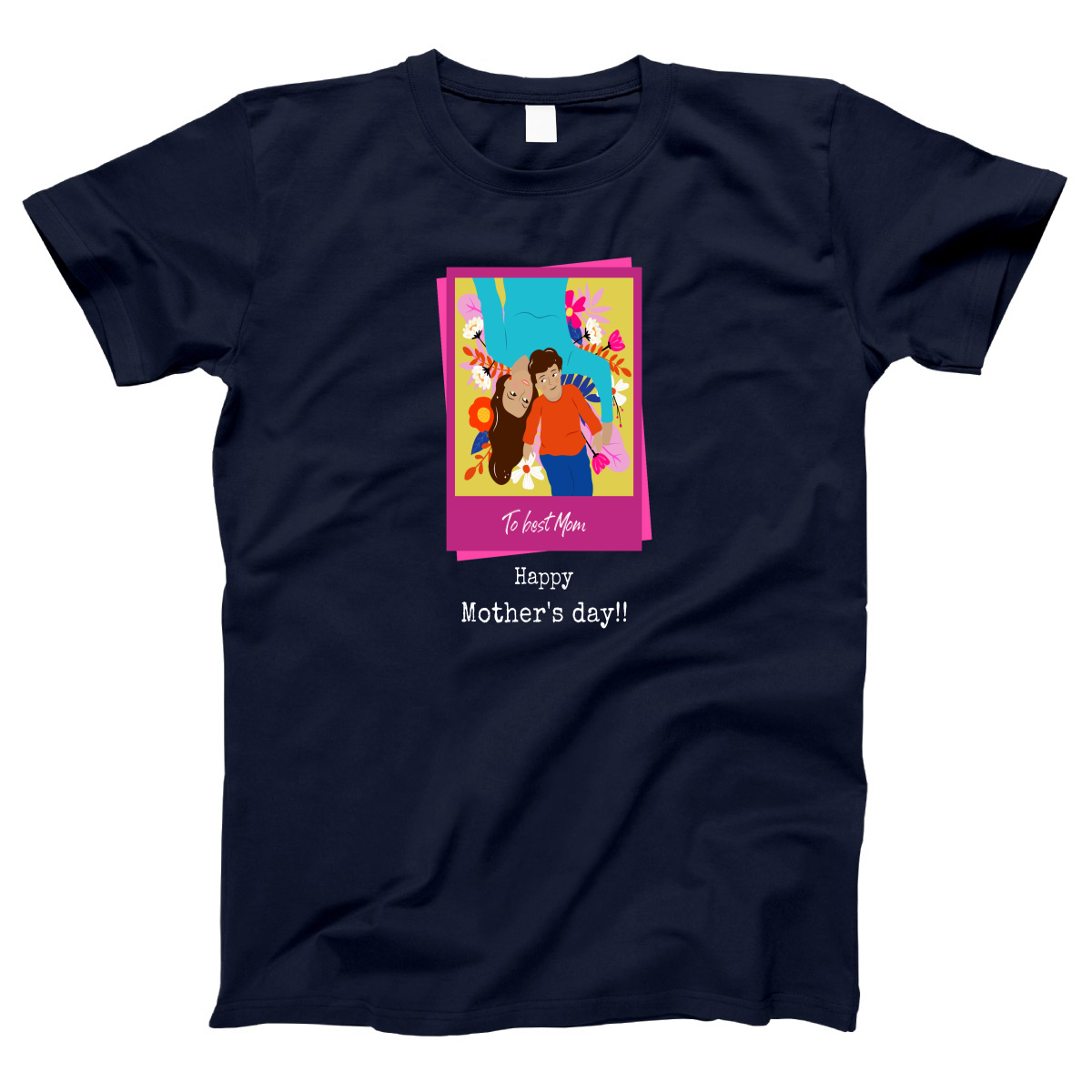 To Best Mom Women's T-shirt | Navy