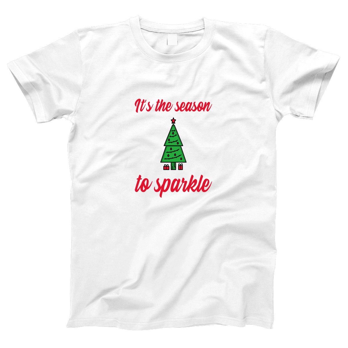 It is the Season to Sparkle Women's T-shirt | White