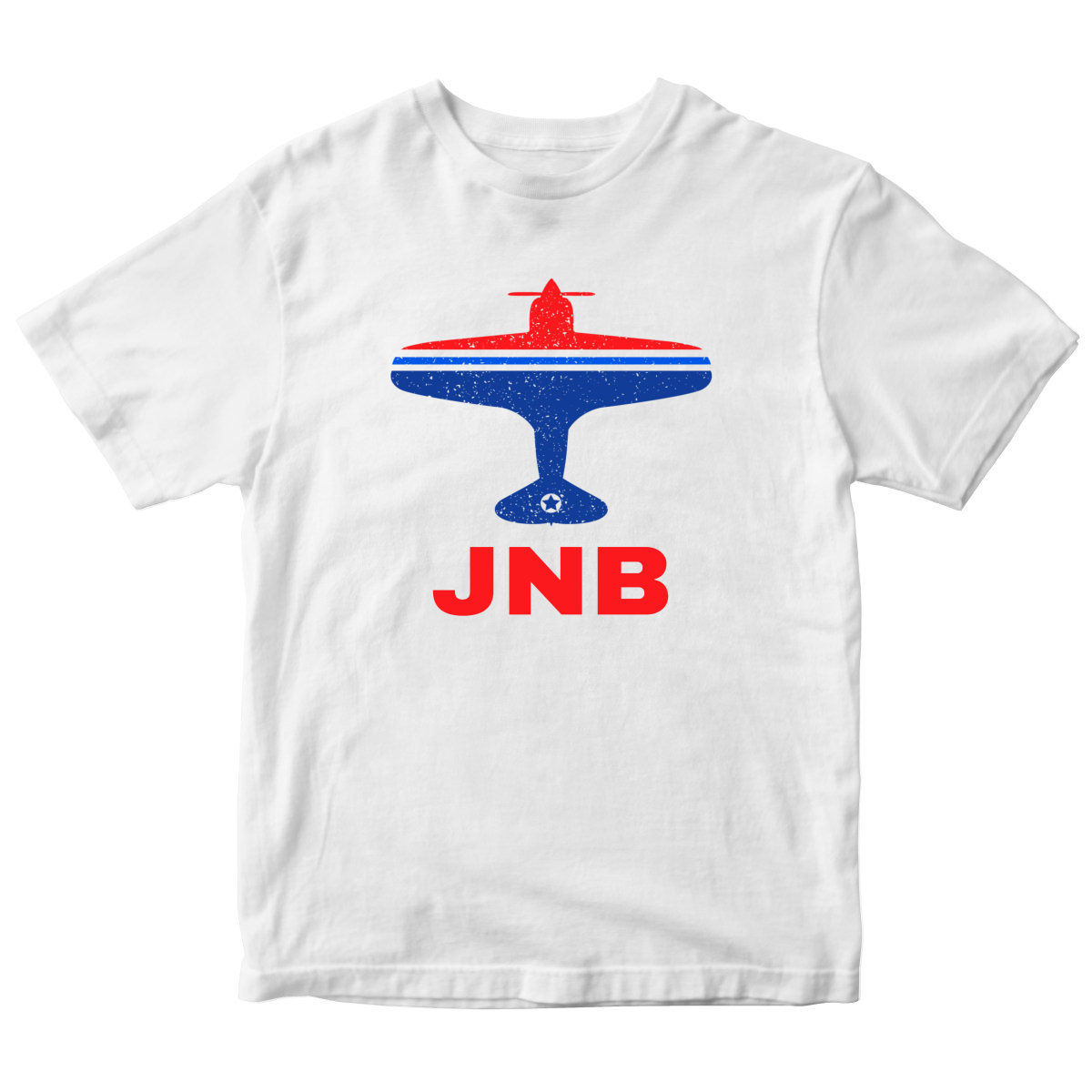 Fly Johannesburg JNB Airport Kids T-shirt | White