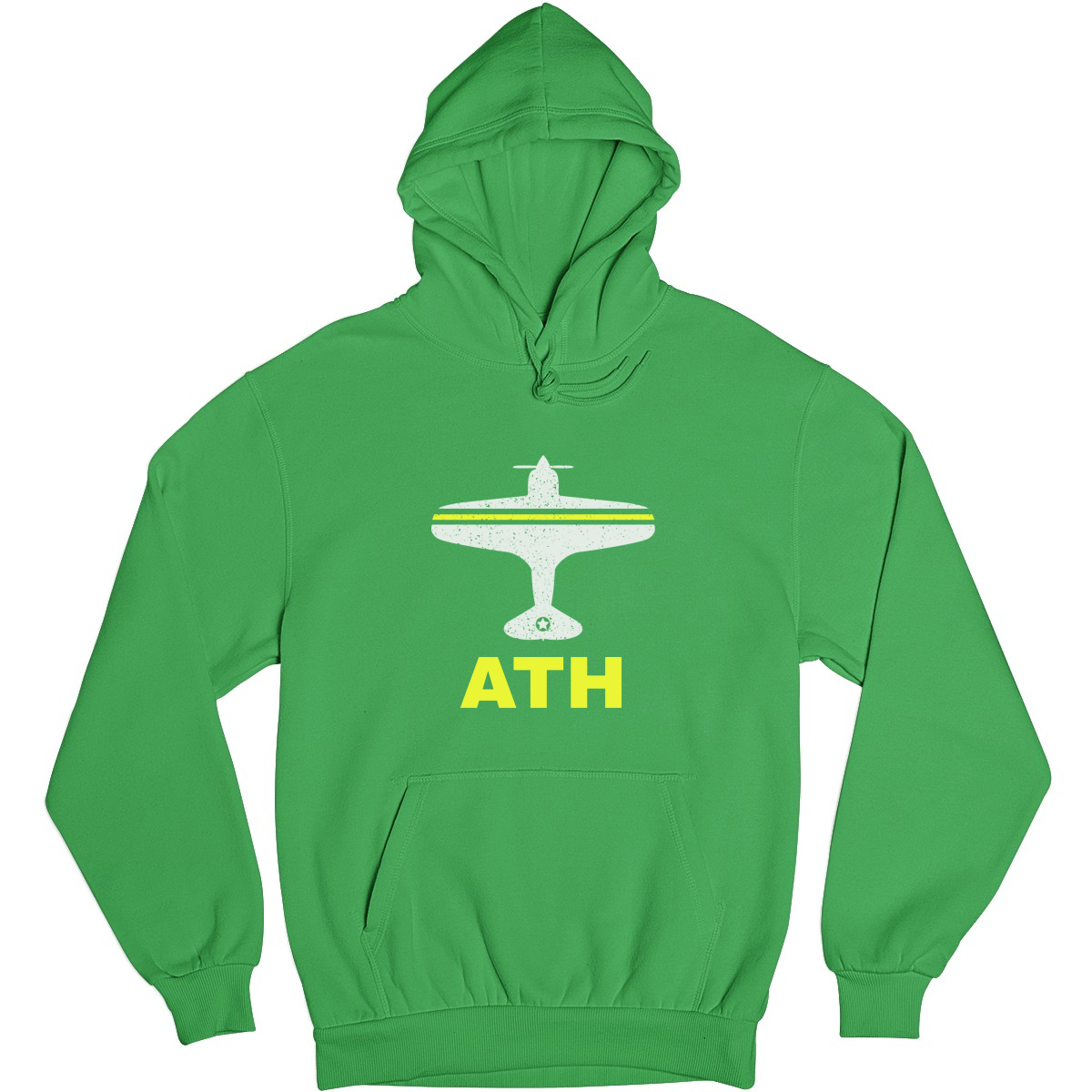 Fly Athens ATH Airport Unisex Hoodie | Green
