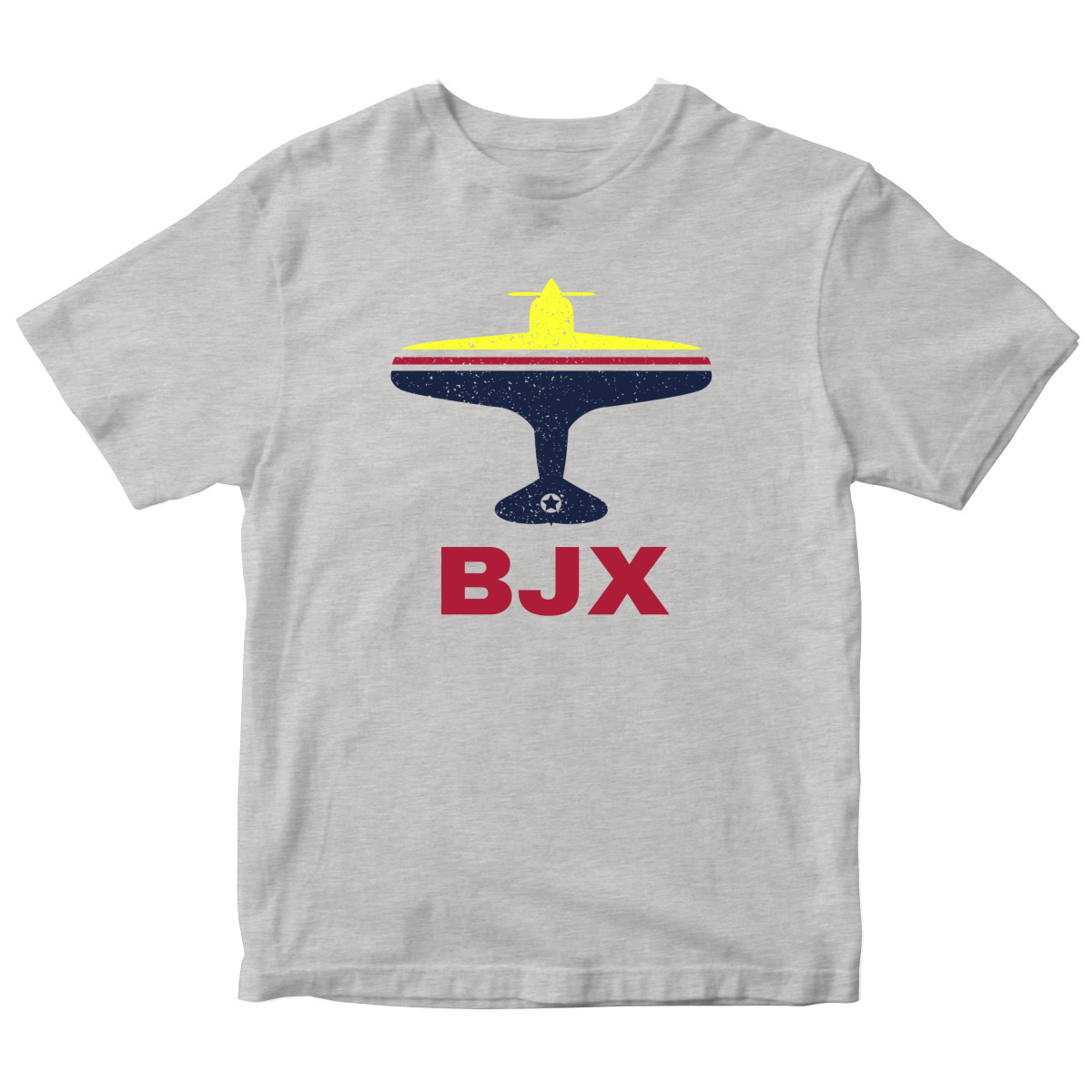 FLY Guanajuato BJX Airport Kids T-shirt | Gray