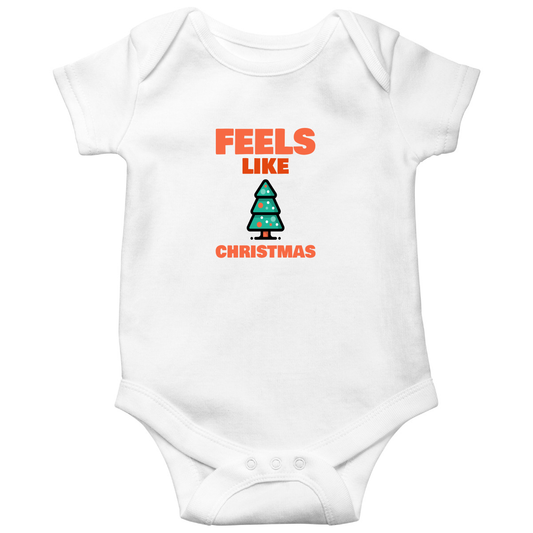 Feels Like Christmas Baby Bodysuits