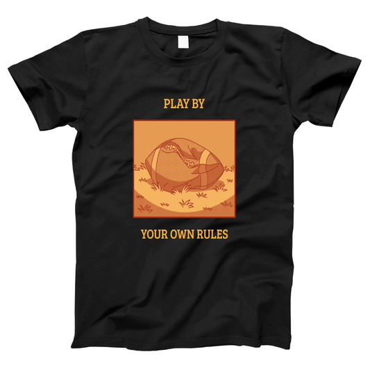 Play By Your Own Rules Women's T-shirt | Black
