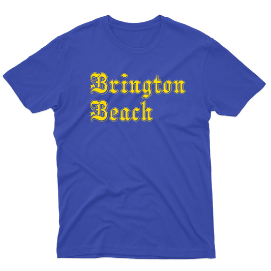 Brighton Beach Gothic Represent Men's T-shirt | Blue