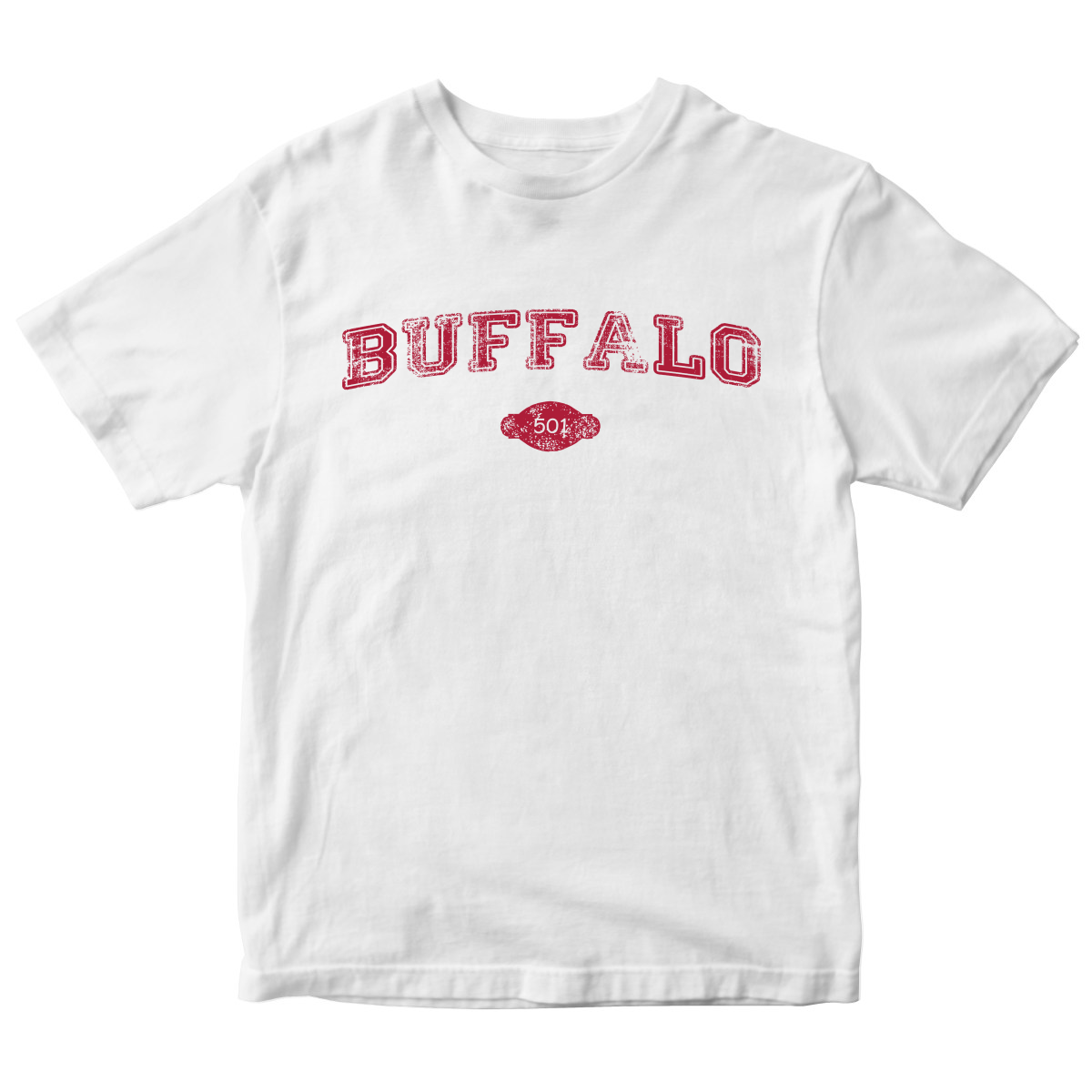 Buffalo 1801 Represent Kids T-shirt | White