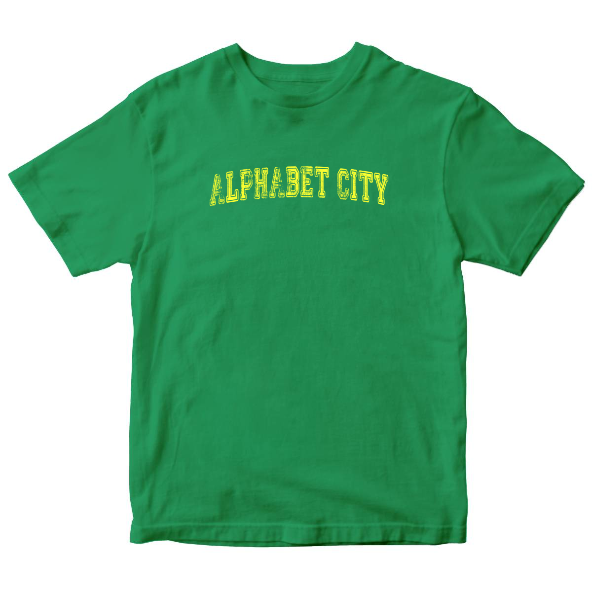 Alphabet City Represent Toddler T-shirt | Green