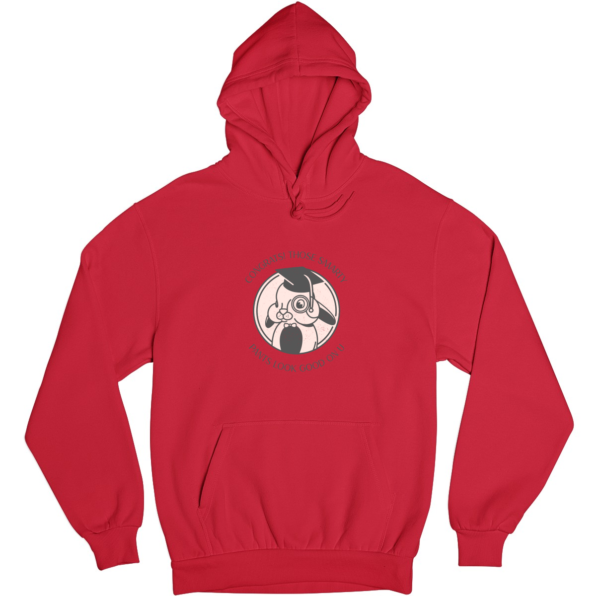 Congrats!  Unisex Hoodie | Red