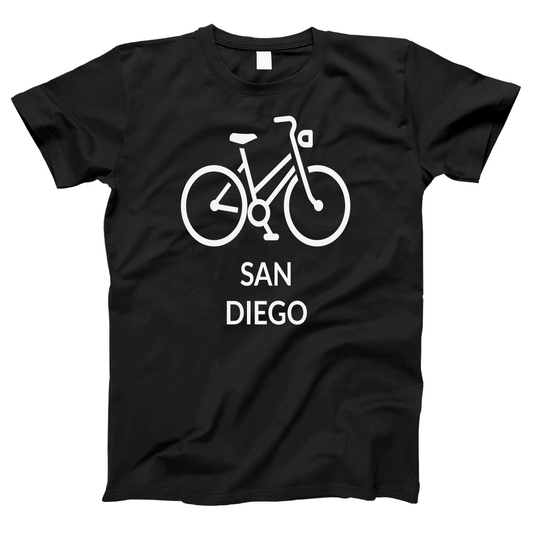 Bike San Diego Represent Women's T-shirt | Black
