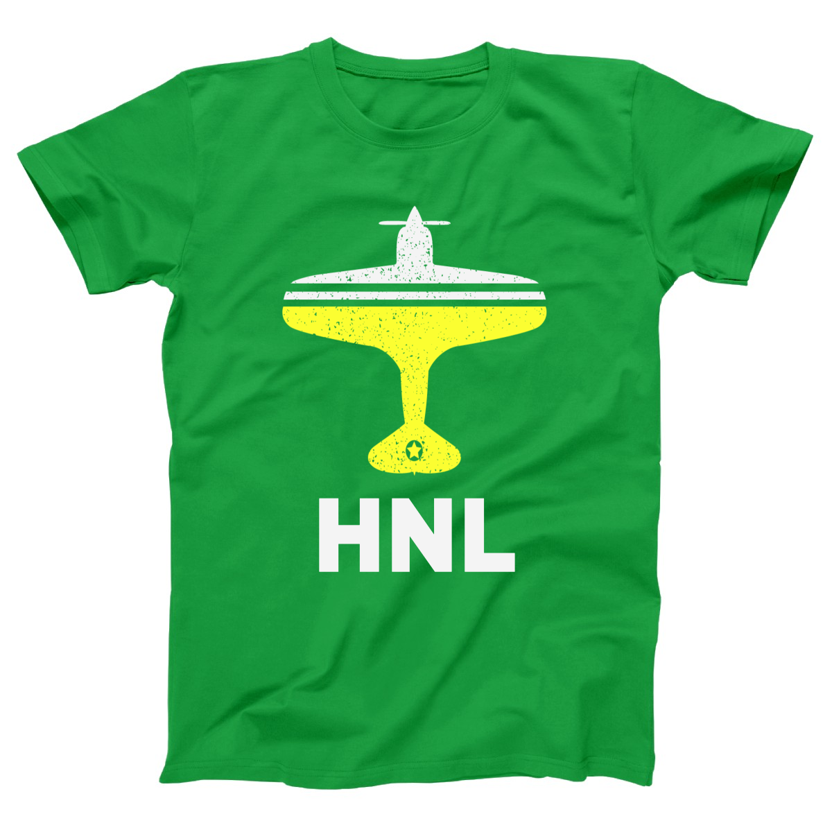 Fly Honolulu HNL Airport Women's T-shirt | Green