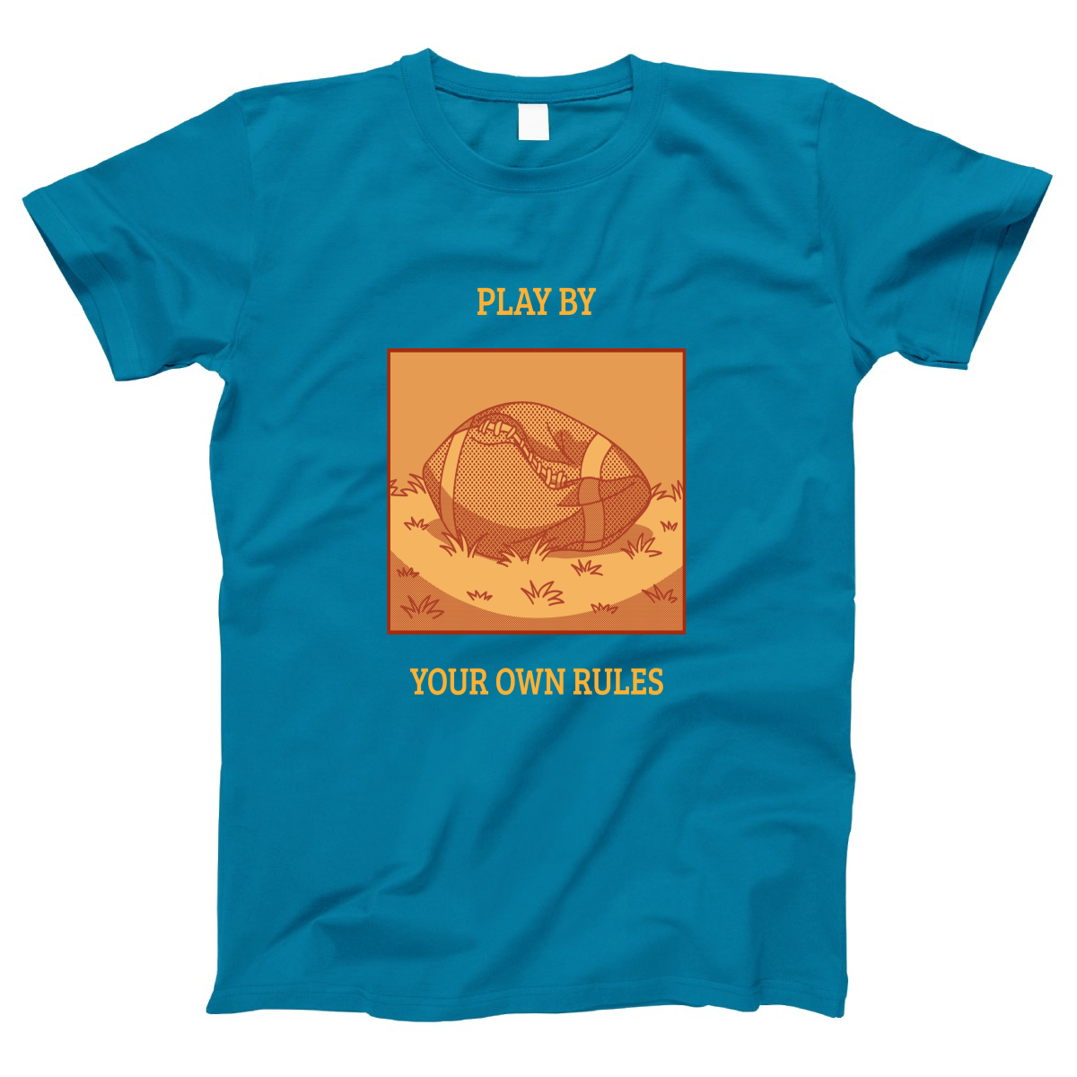 Play By Your Own Rules Women's T-shirt | Turquoise