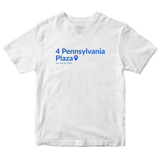 New York Basketball Stadium Kids T-shirt