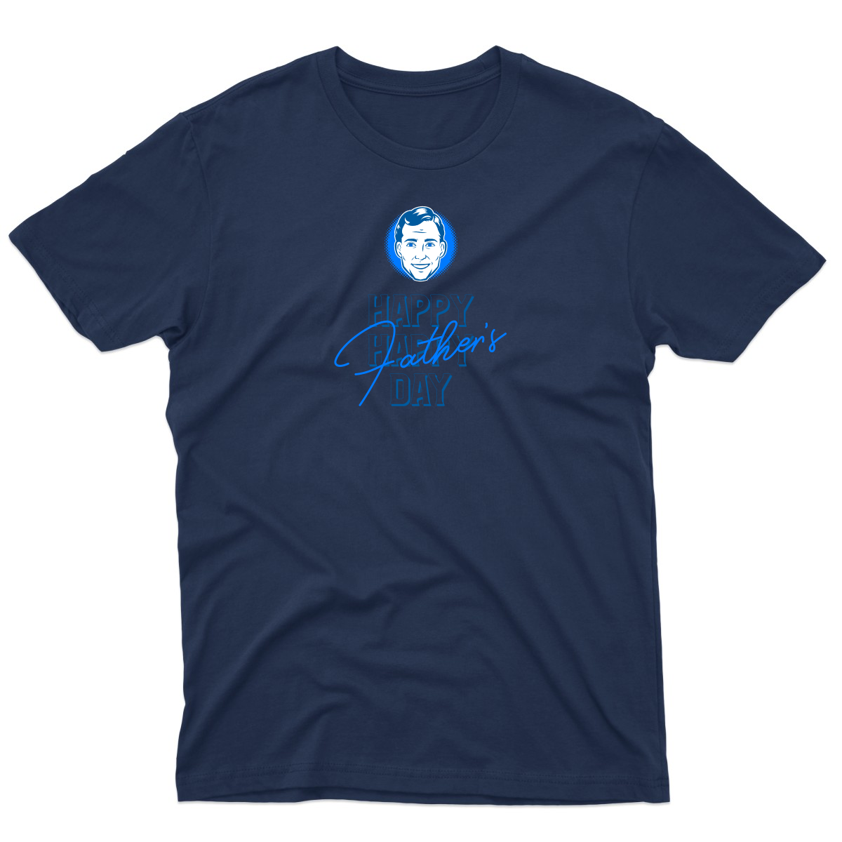 Happy Father's Day Men's T-shirt | Navy
