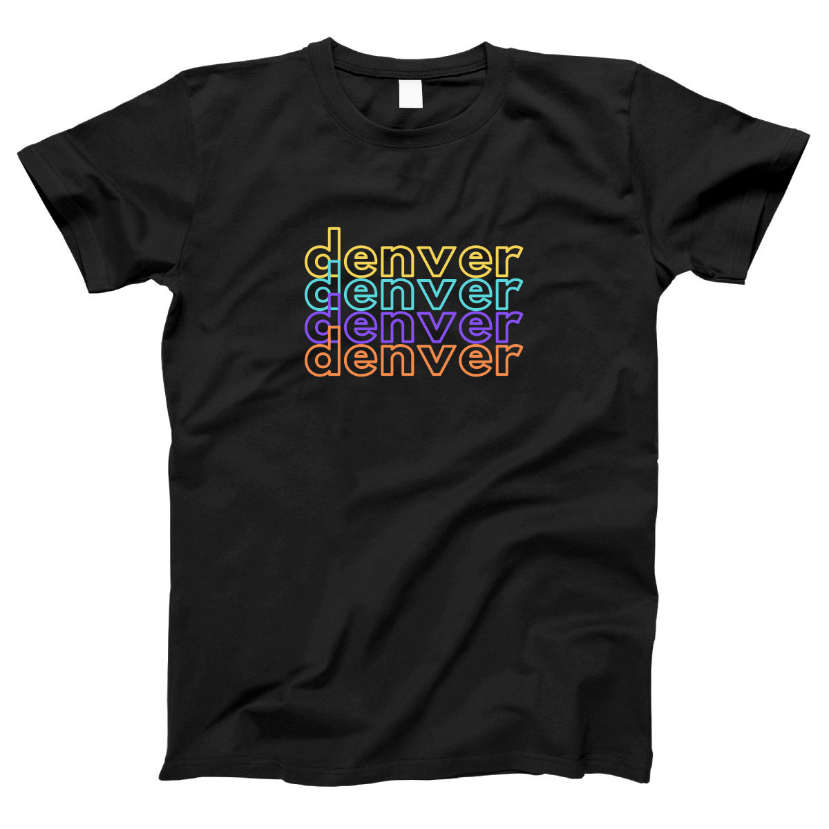 Denver Women's T-shirt | Black